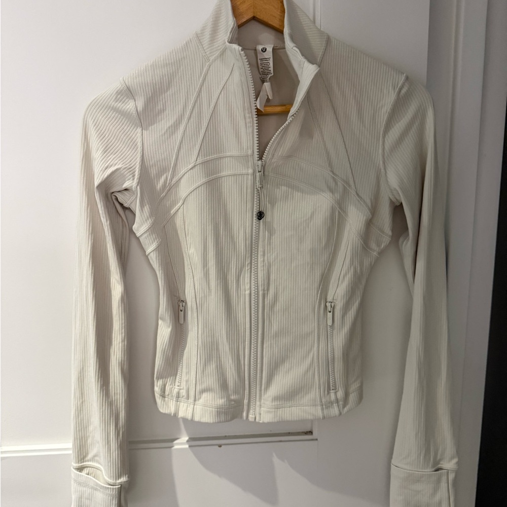 lululemon athletica Ivory Full-Zip Active Jacket define